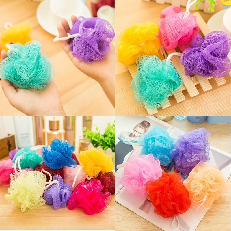 1Pc Flower Bath Body Scrubber Rub. - Discount Mart