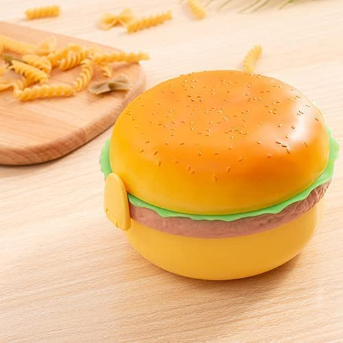 3 Layer Burger Shape Lunch Box