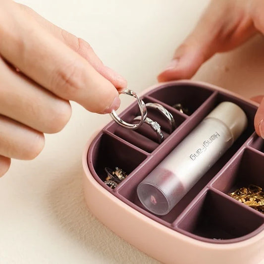 Compact Jewellery Organizer with Mirror