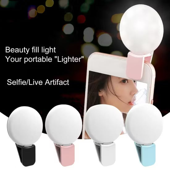 Mini Portable Clip Selfie Light