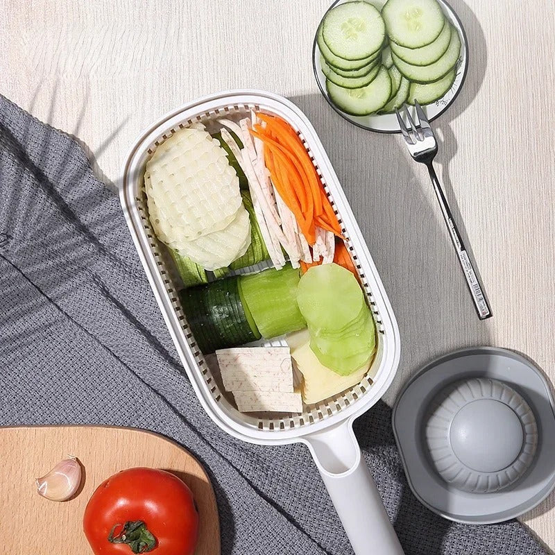 Multifunctional Vegetable Slicer with Comfortable Handle