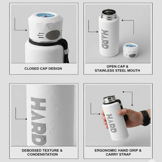 Portable Vacuum Steel Water Bottle 1000ml