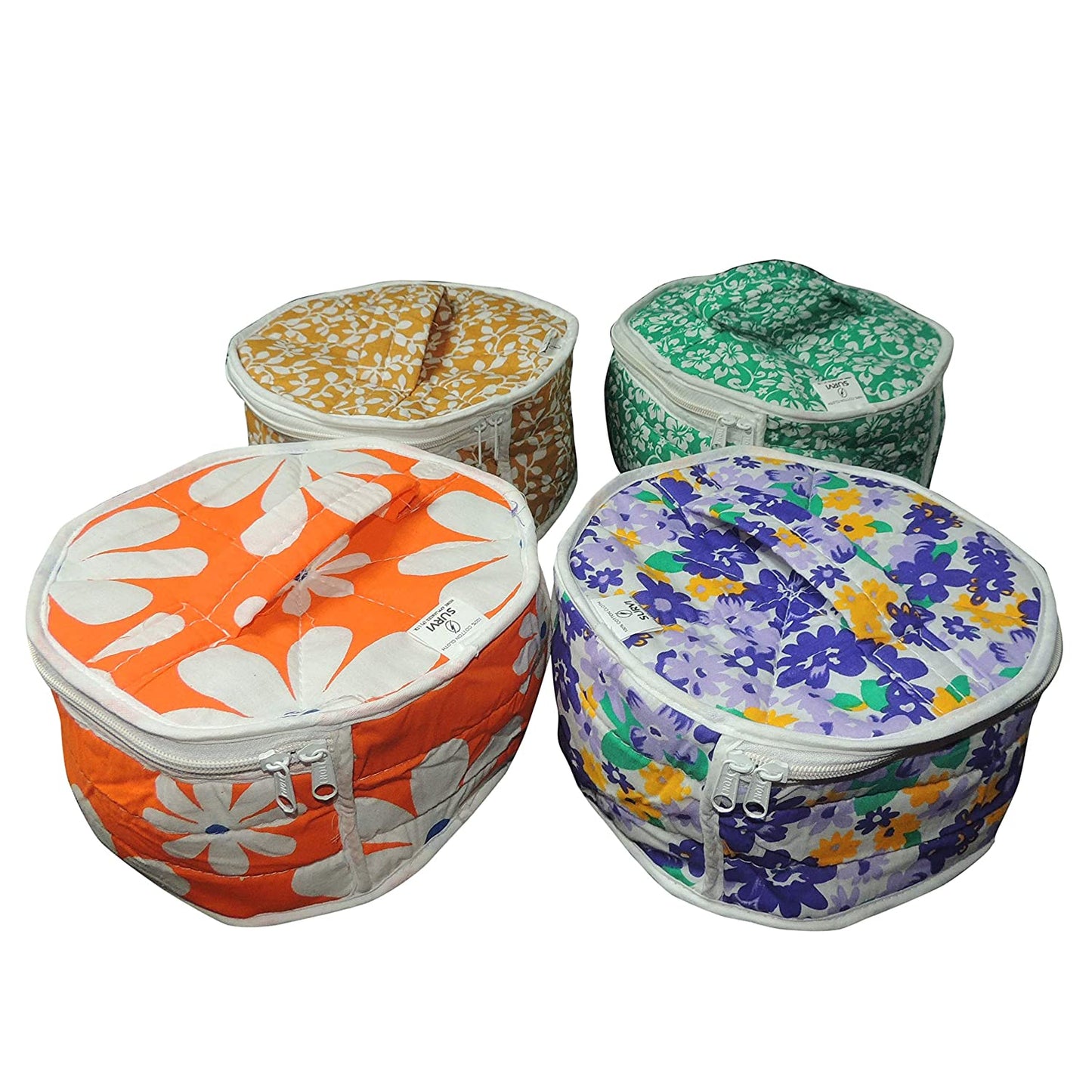 Cotton Centered Zip Roti Box - Discount Mart