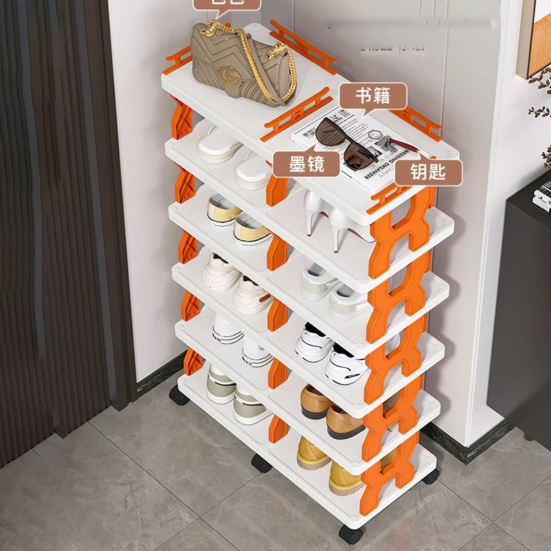 The Shoe Mover: Easy-Glide Storage Rack