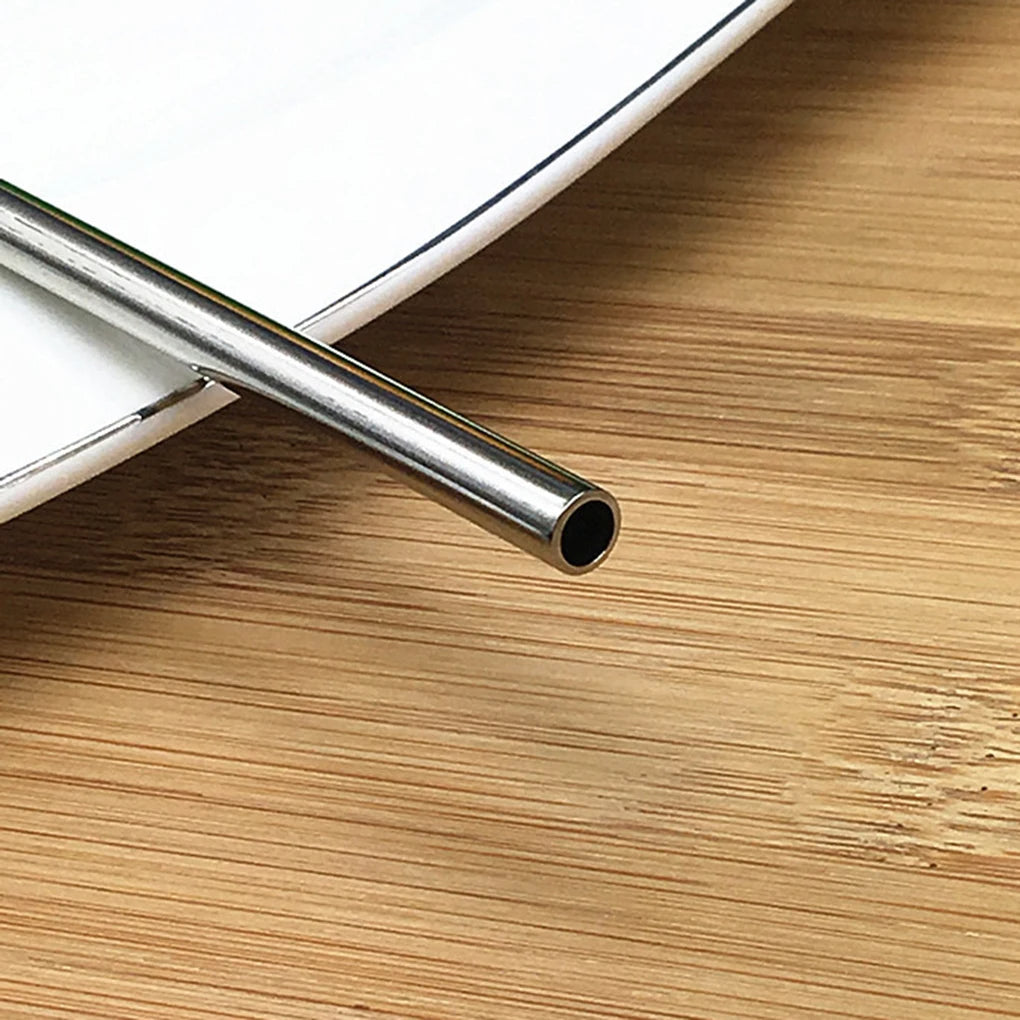 3Pc-Set Stainless Steel Reusable Straw