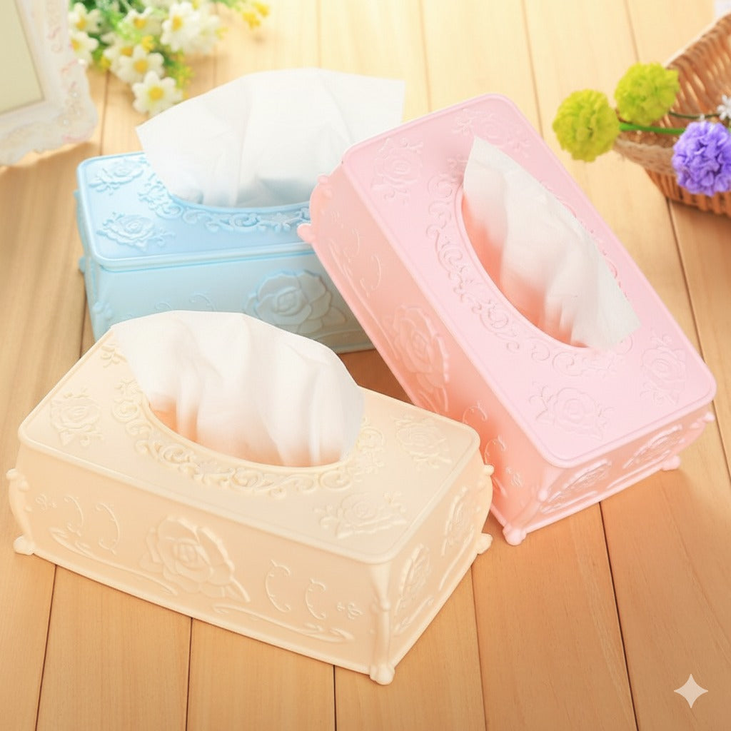 High Quality Patterned Style Tissue Box