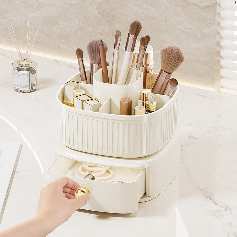 360 Rotating Desktop Cosmetic Storage Organizer