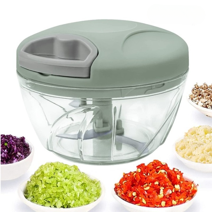 3 Blade Manual Vegetable Speedy Chopper