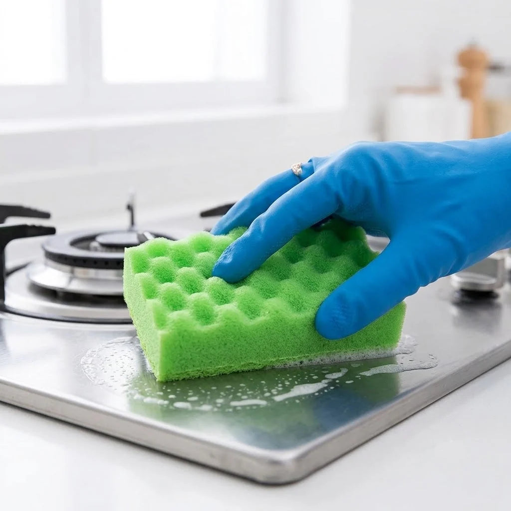3PCs Kitchen Cleaning Sponge Tool Set