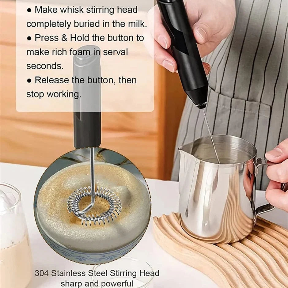 Handheld Coffee Beater Premium (Cell Operated)