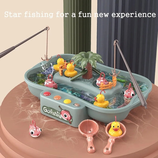 Musical Fishing Water Game Toy