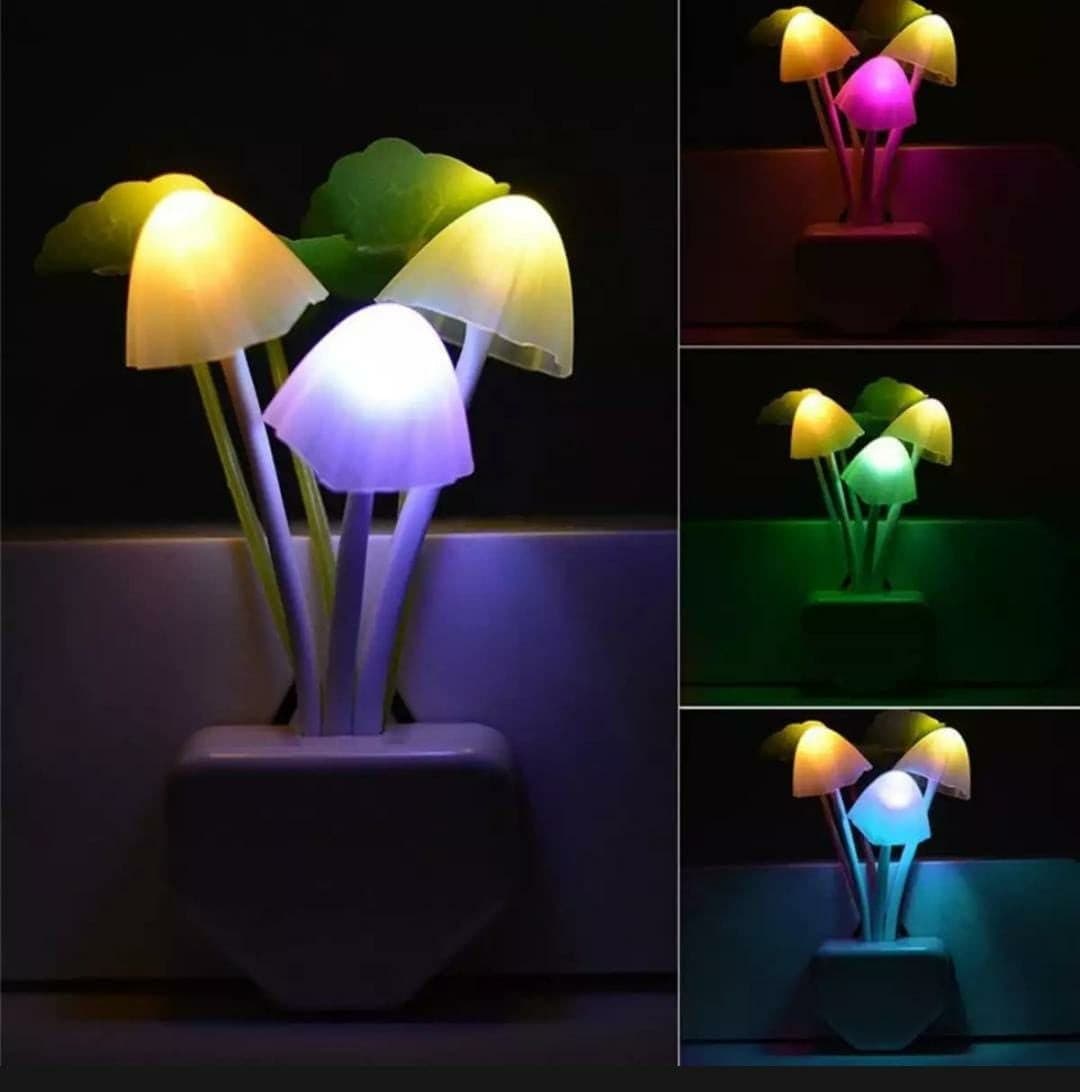 Mushroom LED Sensor Light Night Lamp - Discount Mart