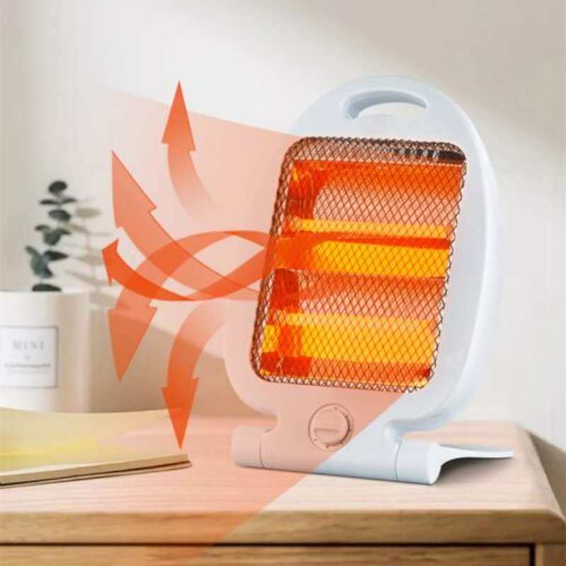 Portable Adjustable Electric Heaters (800Watt). - Discount Mart