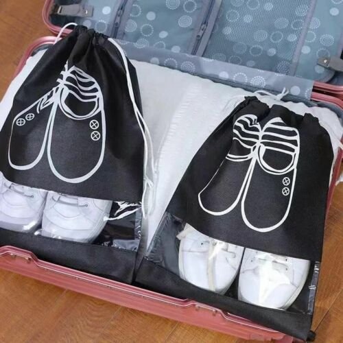 1 pcs Shoes Storage Bag Closet Organizer Travel Portable Waterproof Pocket - Discount Mart