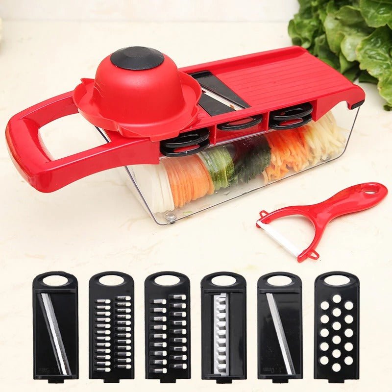 10 in 1 Vegetable Cutter Mandoline Slicer - Discount Mart