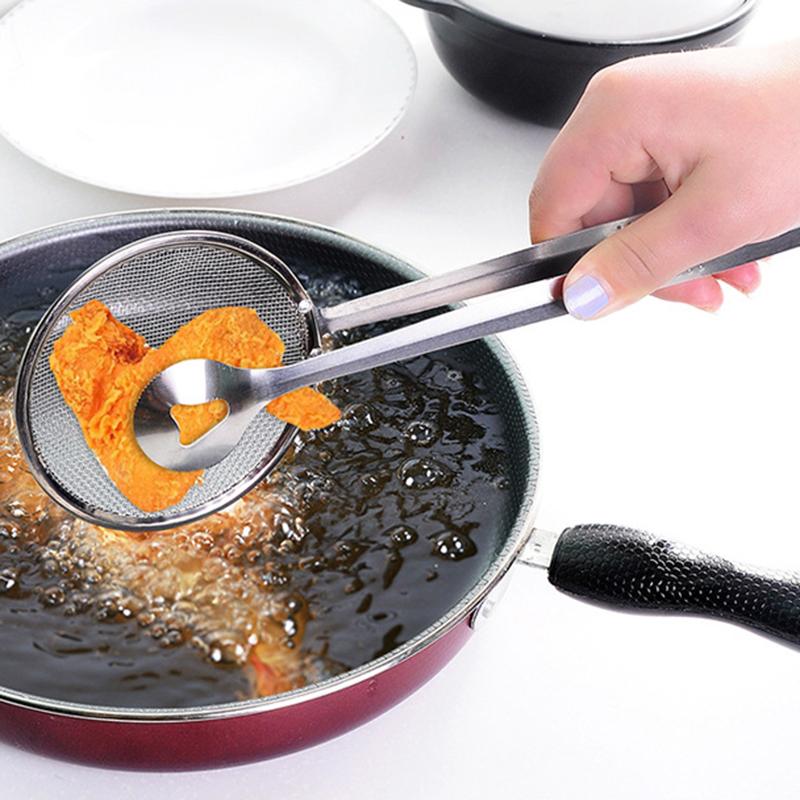 2 in 1 Multi-functional Frying Tong Tool