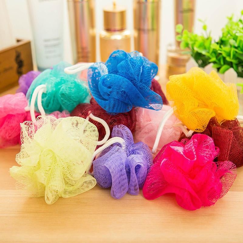 1Pc Flower Bath Body Scrubber Rub. - Discount Mart