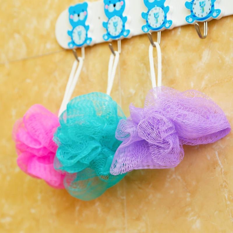 1Pc Flower Bath Body Scrubber Rub. - Discount Mart