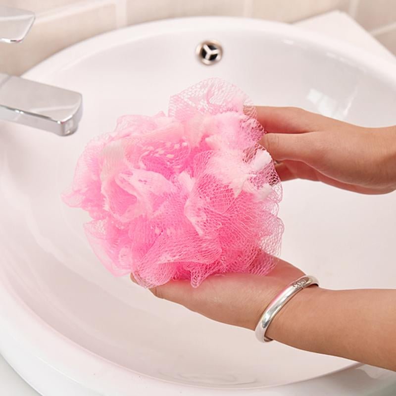 1Pc Flower Bath Body Scrubber Rub. - Discount Mart