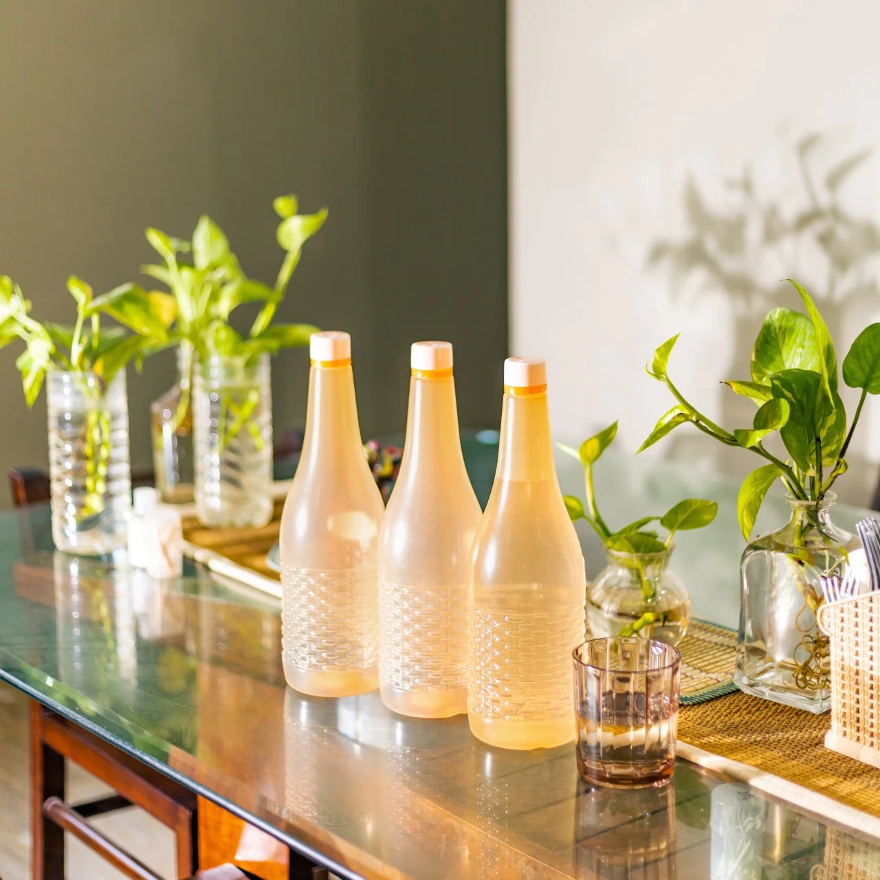 1PC Jumbo Water Bottle With Beautiful Design. - Discount Mart