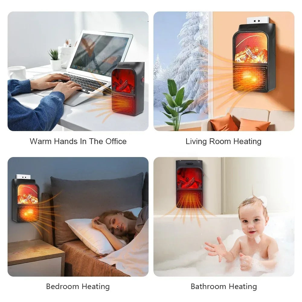 Portable Electric Flame Heater