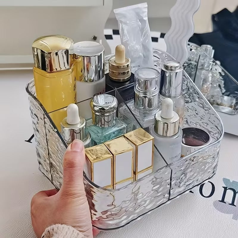 4 Compartment Acrylic Cosmetic Organizer