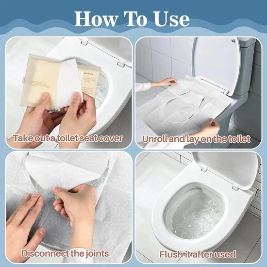 Disposable Paper Toilet Seat Cover