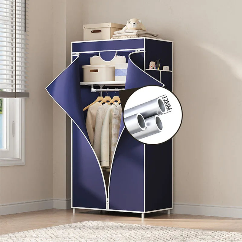 Portable Fabric Wardrobe Storage Organizer