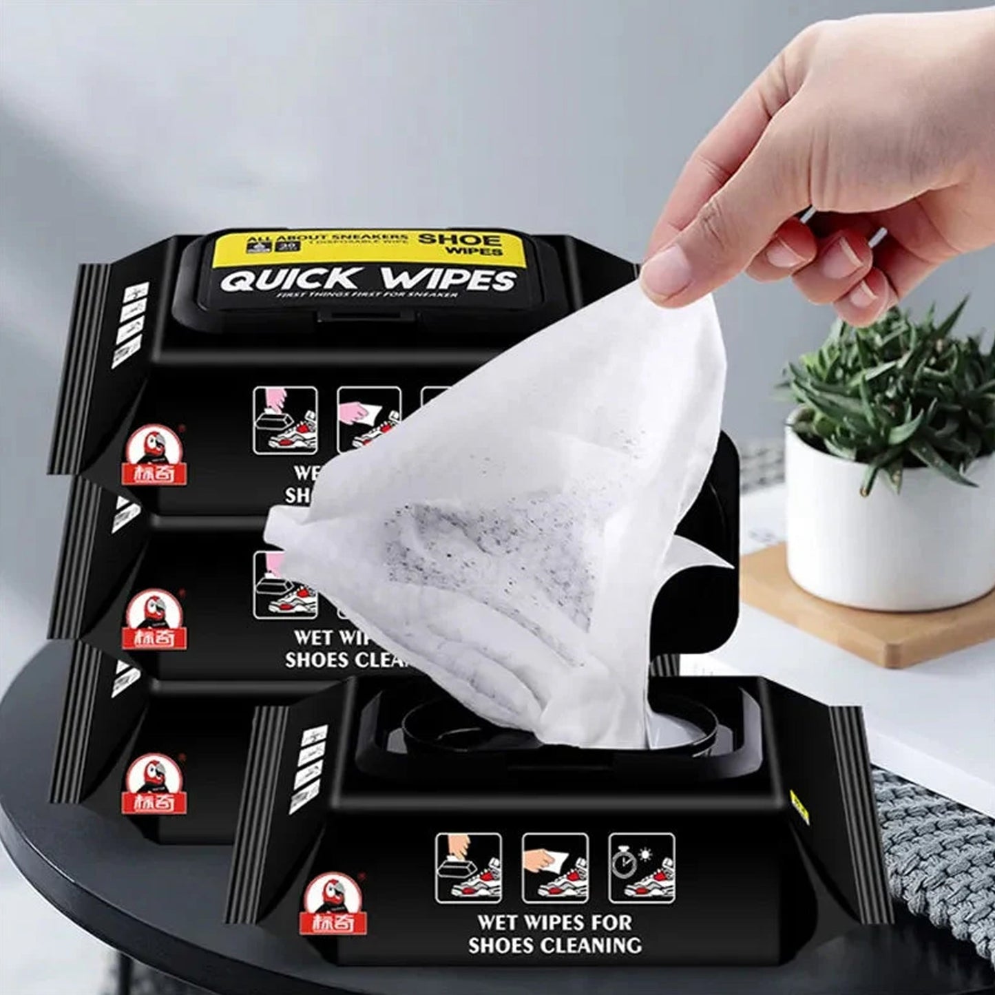 Disposable Shoe Cleaning Wet Wipes