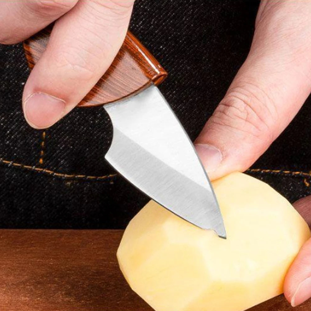 Wooden Handle Mini Pocket Knife