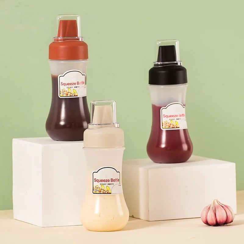 5 Hole Plastic Sauce Squeeze Bottle