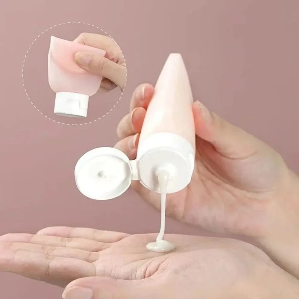 3PCs Refillable Travel Liquid Botttle Set (60ML)