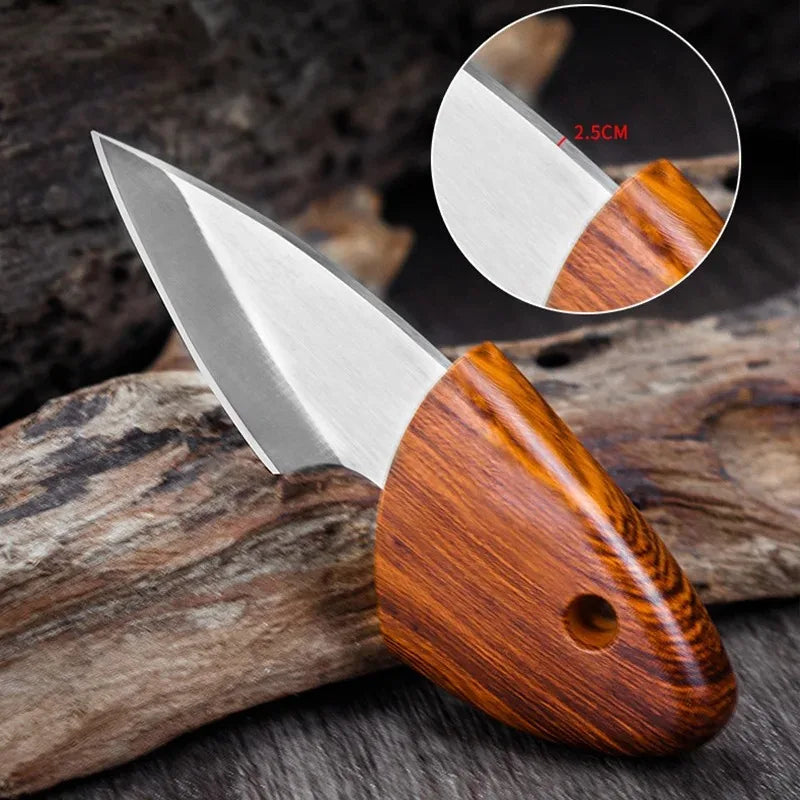Wooden Handle Mini Pocket Knife