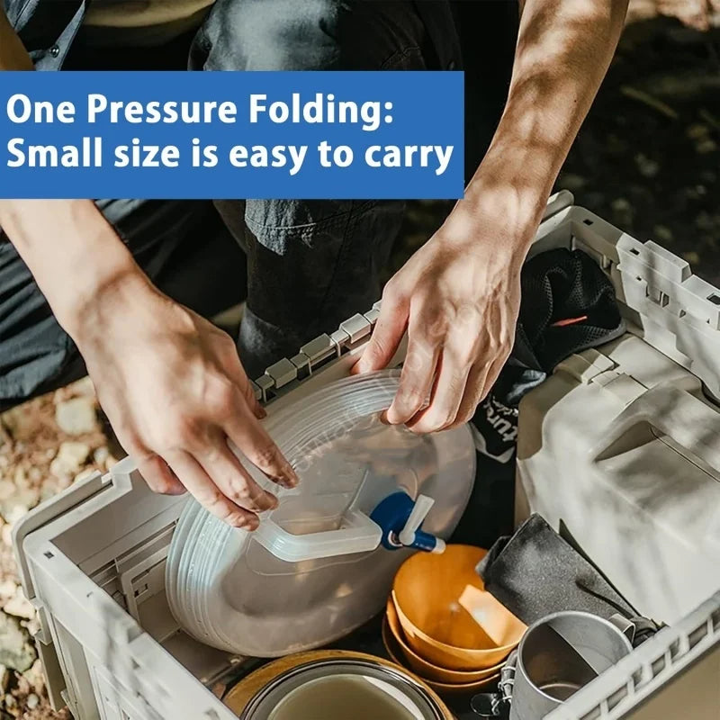 5-Liter Portable Folding Water Tank Bucket