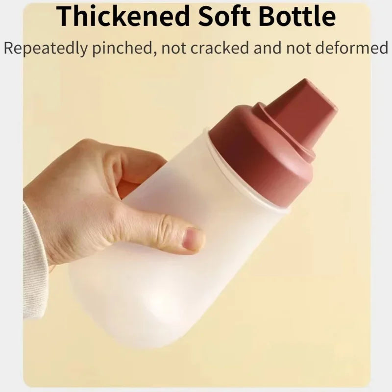 5 Hole Plastic Sauce Squeeze Bottle