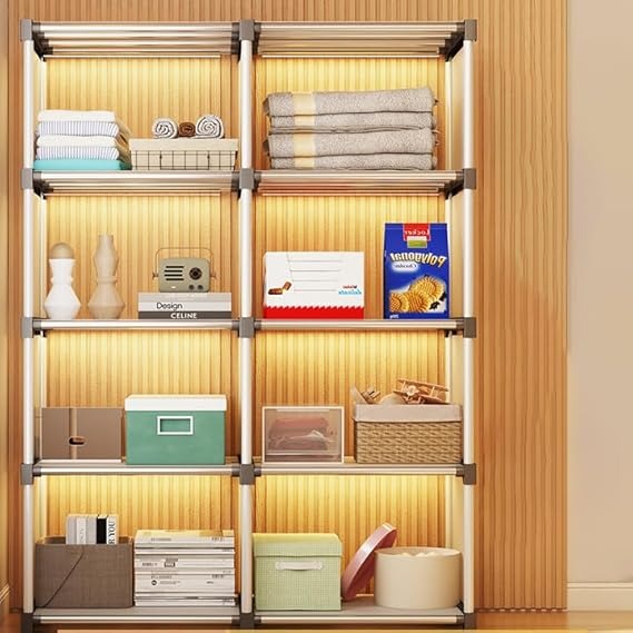 Multiayer Dust-proof Cabinet Storage Shelf