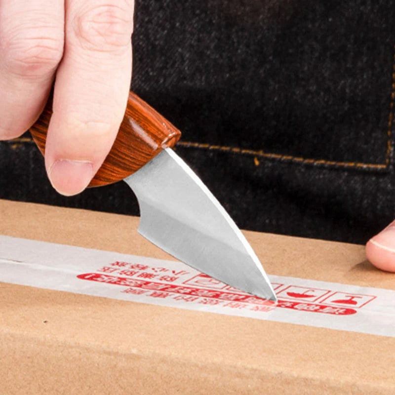 Wooden Handle Mini Pocket Knife