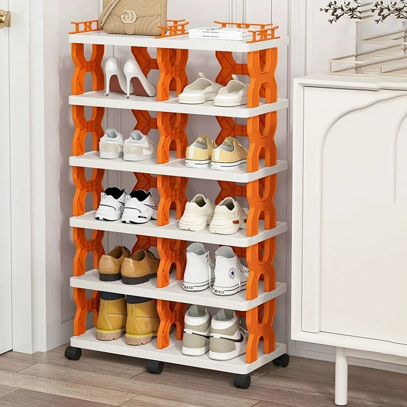 The Shoe Mover: Easy-Glide Storage Rack