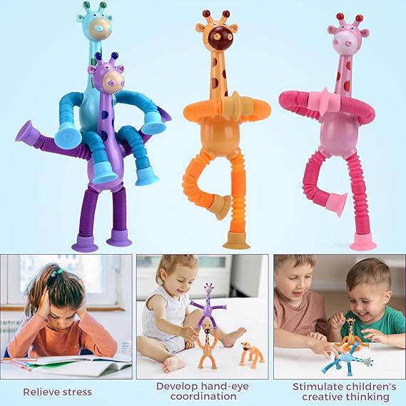Giraffe Stretch Tube Stress Relief Toy