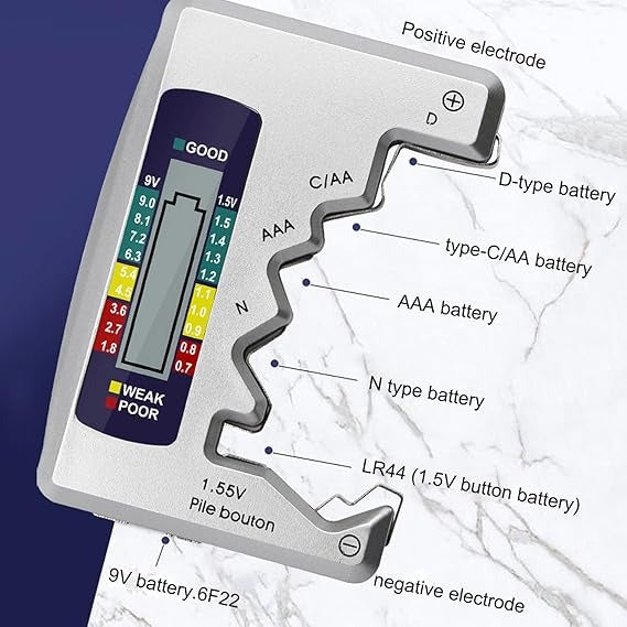 Portable Digital Battery Tester