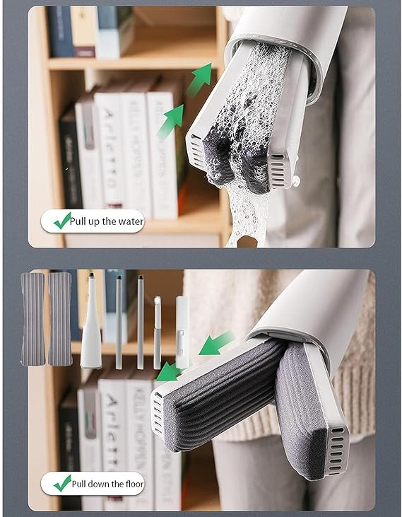 360° Rotatable Adjustable Cleaning Mop Multipurpose Cleaning Brush.