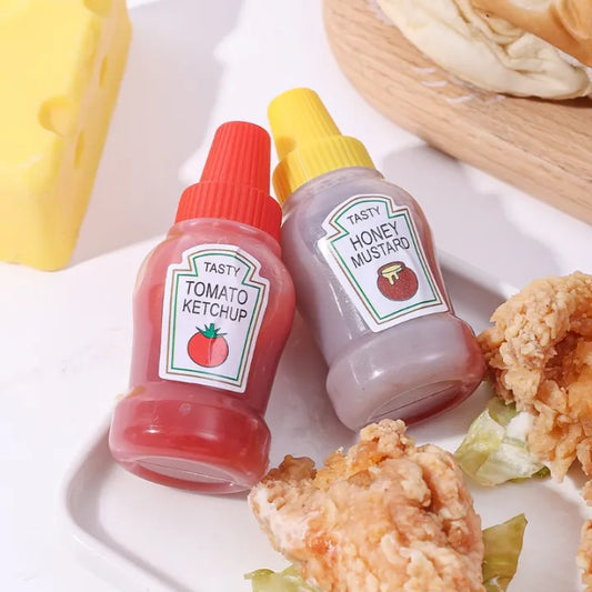 Pack of 2 Mini Sauce Bottles