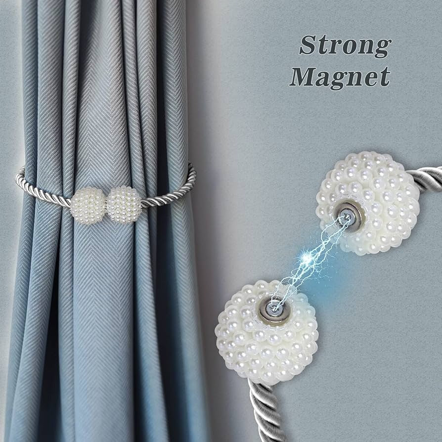 2 PCS Magnetic Curtain Buckle Tiebacks