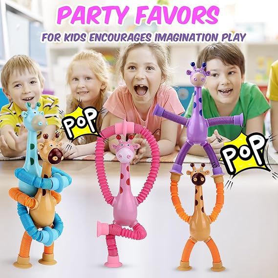 Giraffe Stretch Tube Stress Relief Toy