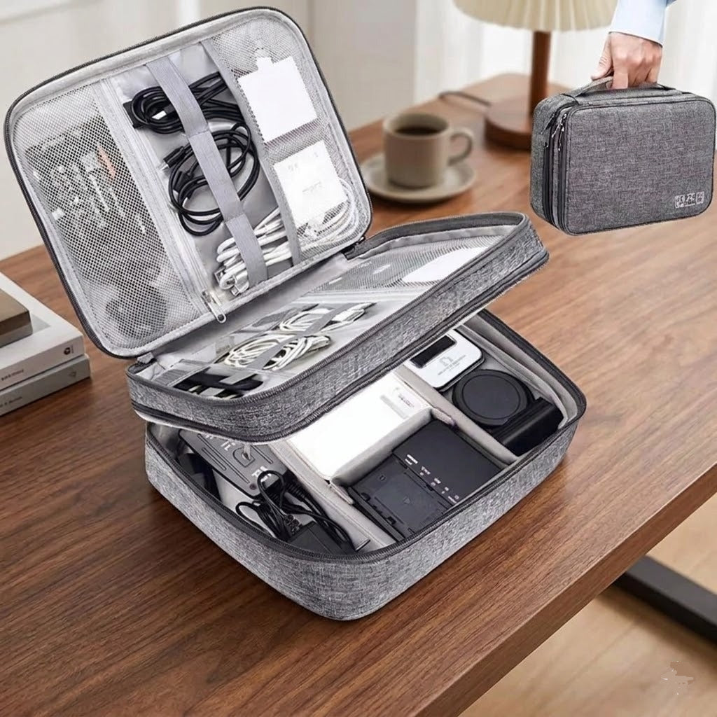 3 Layer Portable Waterproof Accessories Organzier