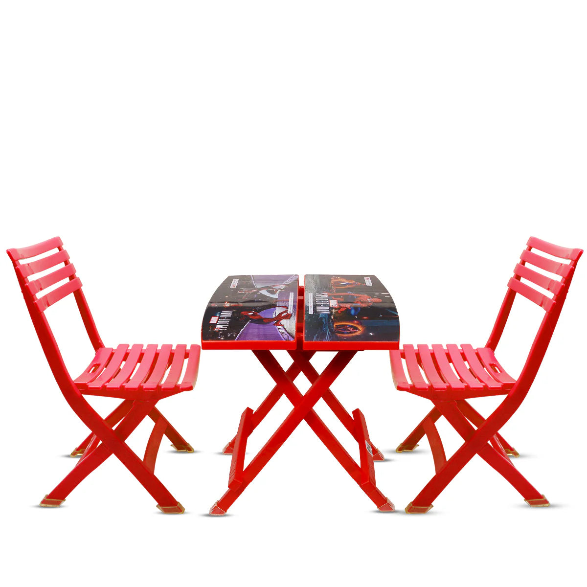 Kids Folding Table and Chairs Gift Set