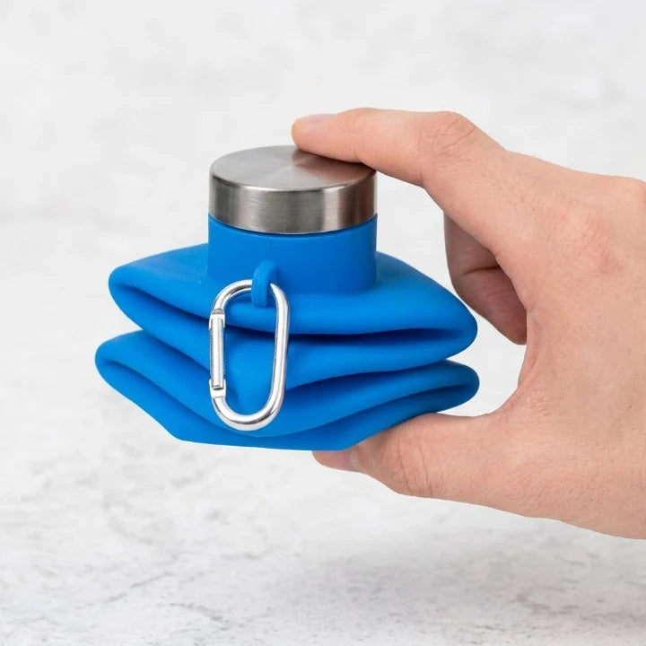 Silicone Foldable Travel Water Bottle