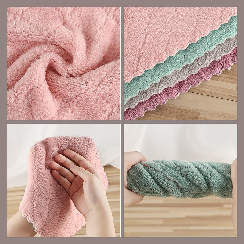 5PCs Microfiber Cleaning Towel