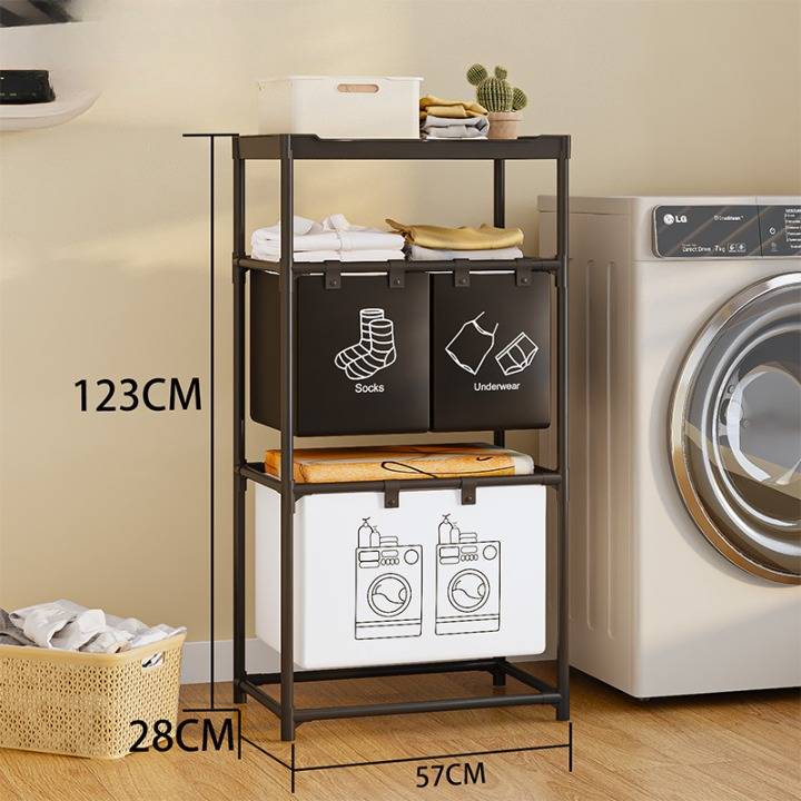 Modern Luxor Folding Laundry Basket