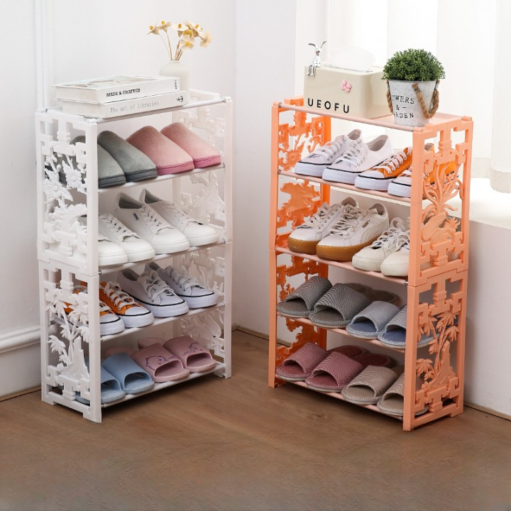 Space Saving Modern Shoe Storage Shelf 5-layer